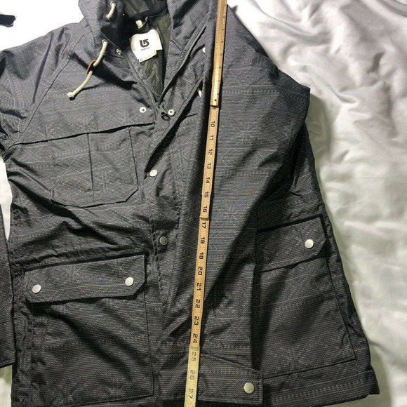 Burton Dry Ride Gray Soft-shell Parka Jacket - Picture 6 of 11